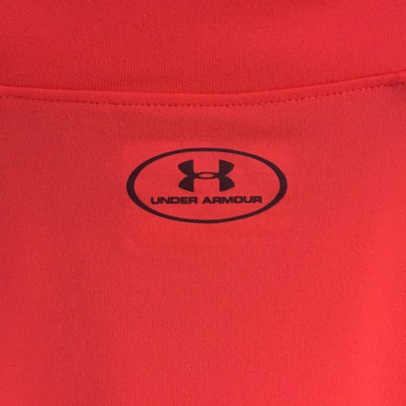 Neon orange Under Armour 1/4 Zip - Picture 4 of 6
